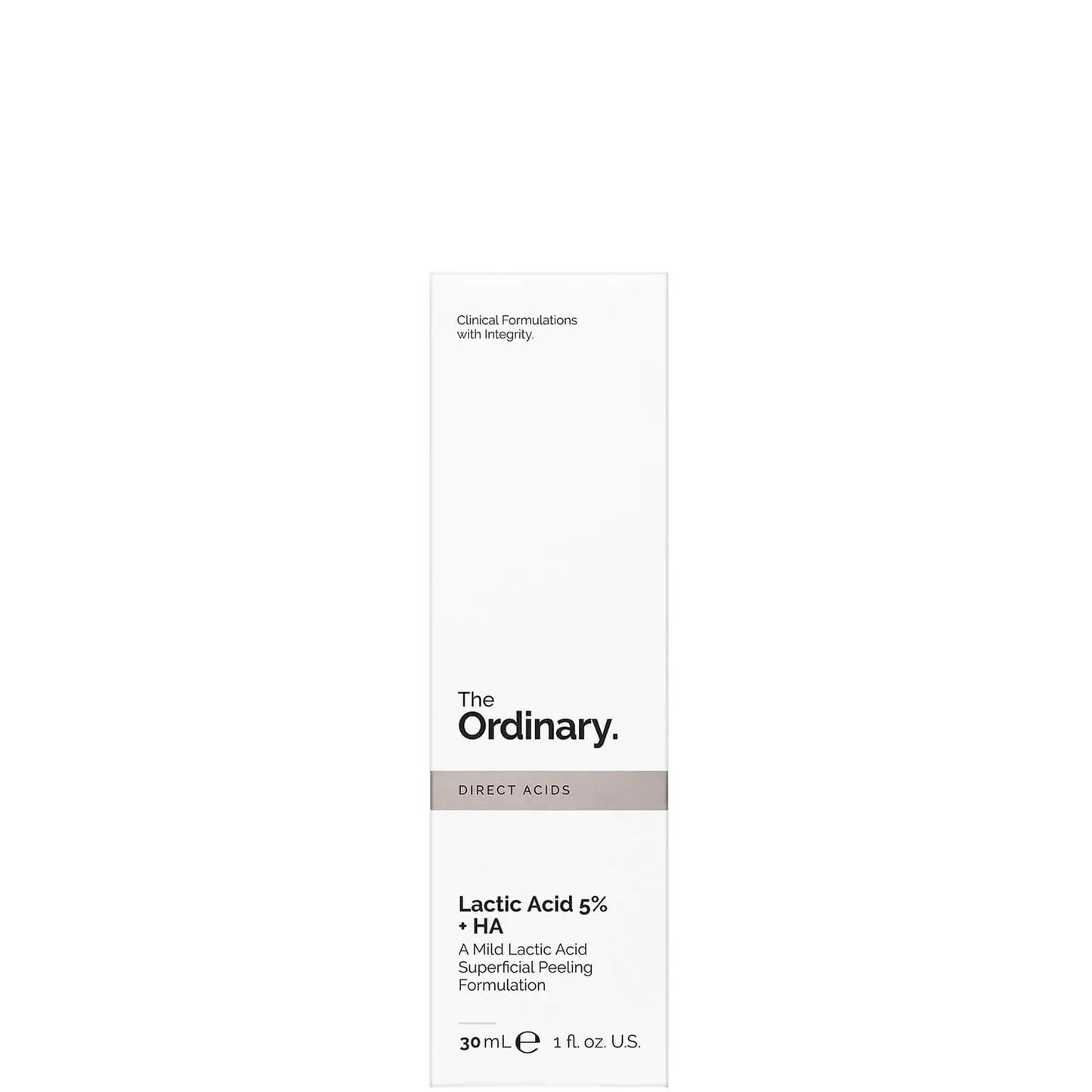 حمض اللاكتيك 5٪ + حمض الهيالورونيك من THE Ordinary، 30 مل