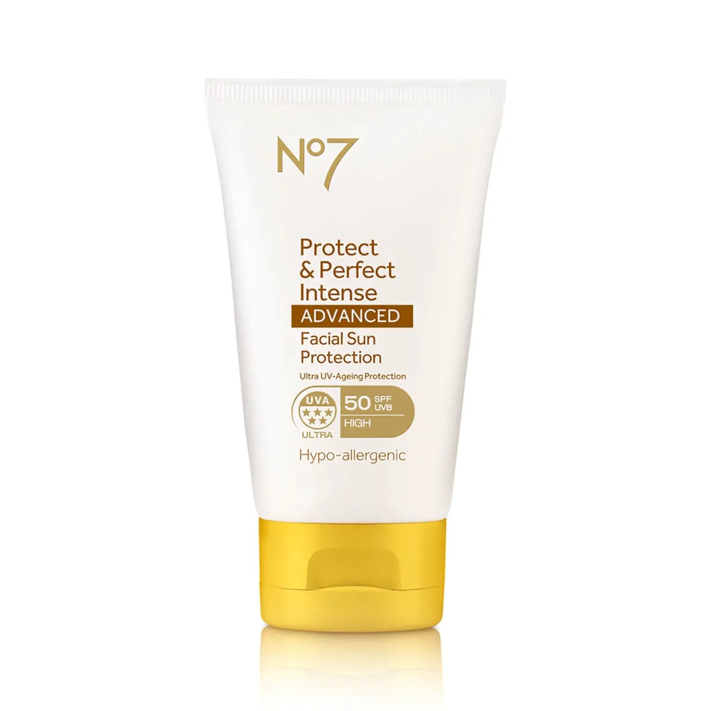 No7 Protect & Perfect Intense Advanced واقي شمس للوجه SPF50 + 50 مل
