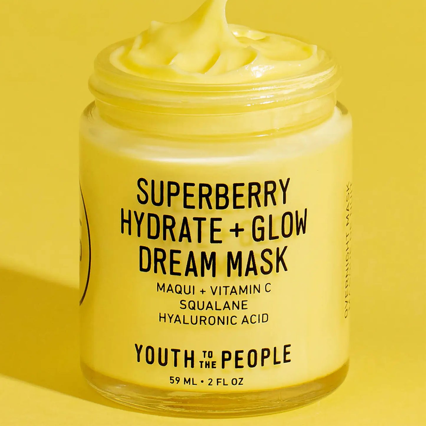 Youth To The People Superberry Hydrate + Glow Dream Mask with Vitamin C، 59 مل، 15 مل