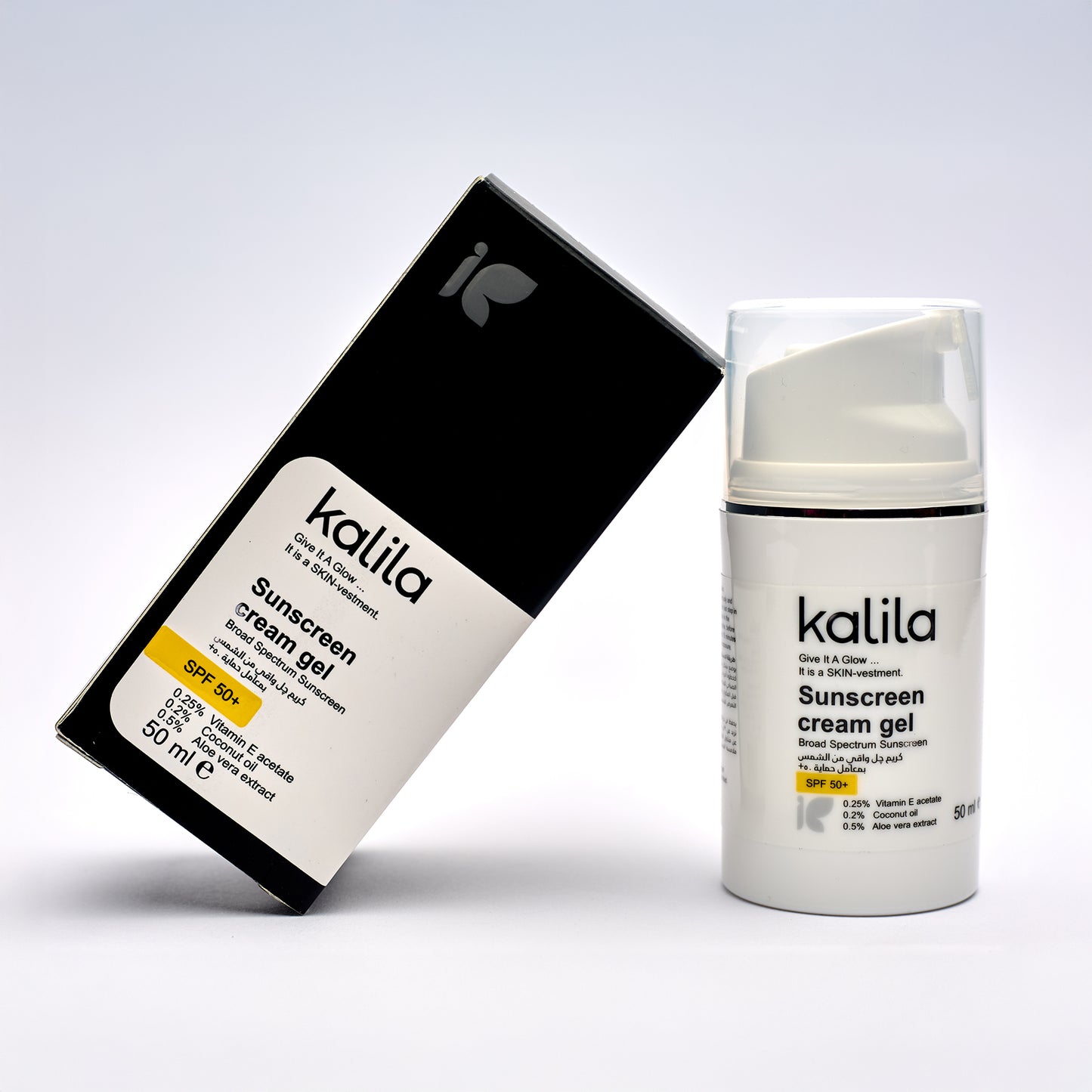 KALILA Sunscreen cream gel SPF50+