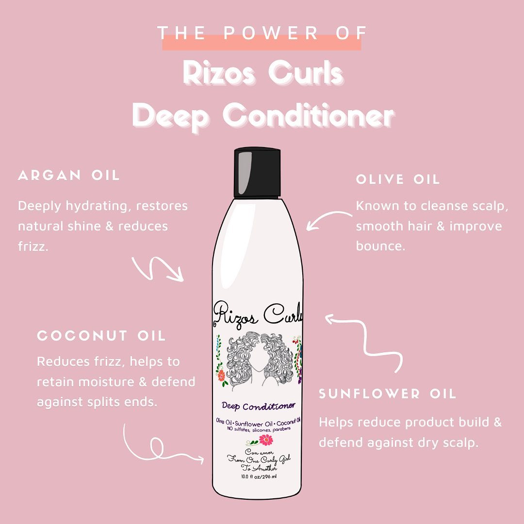 Rizos Curls Deep Conditioner, 296 ml