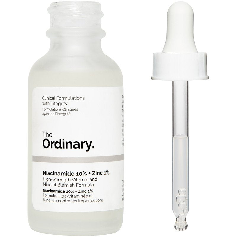 سيروم The Ordinary للتحكم في الزيت Niacinamide 10% + Zinc 1%