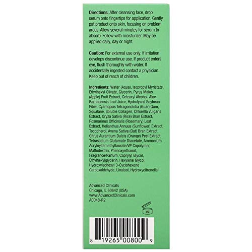 Advanced Clinicals Collagen, 52ml