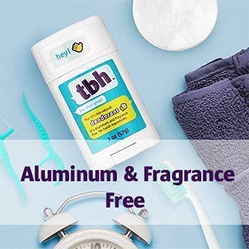 مزيل رائحة TBH للأطفال - مزيل رائحة بدون عطر للأطفال - للبنات والأولاد، 57 جم