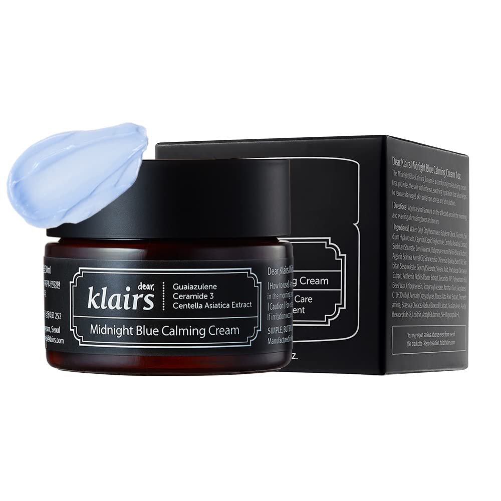 كريم الليل الهادئ Midnight Blue Calming من Klairs، 30 مل