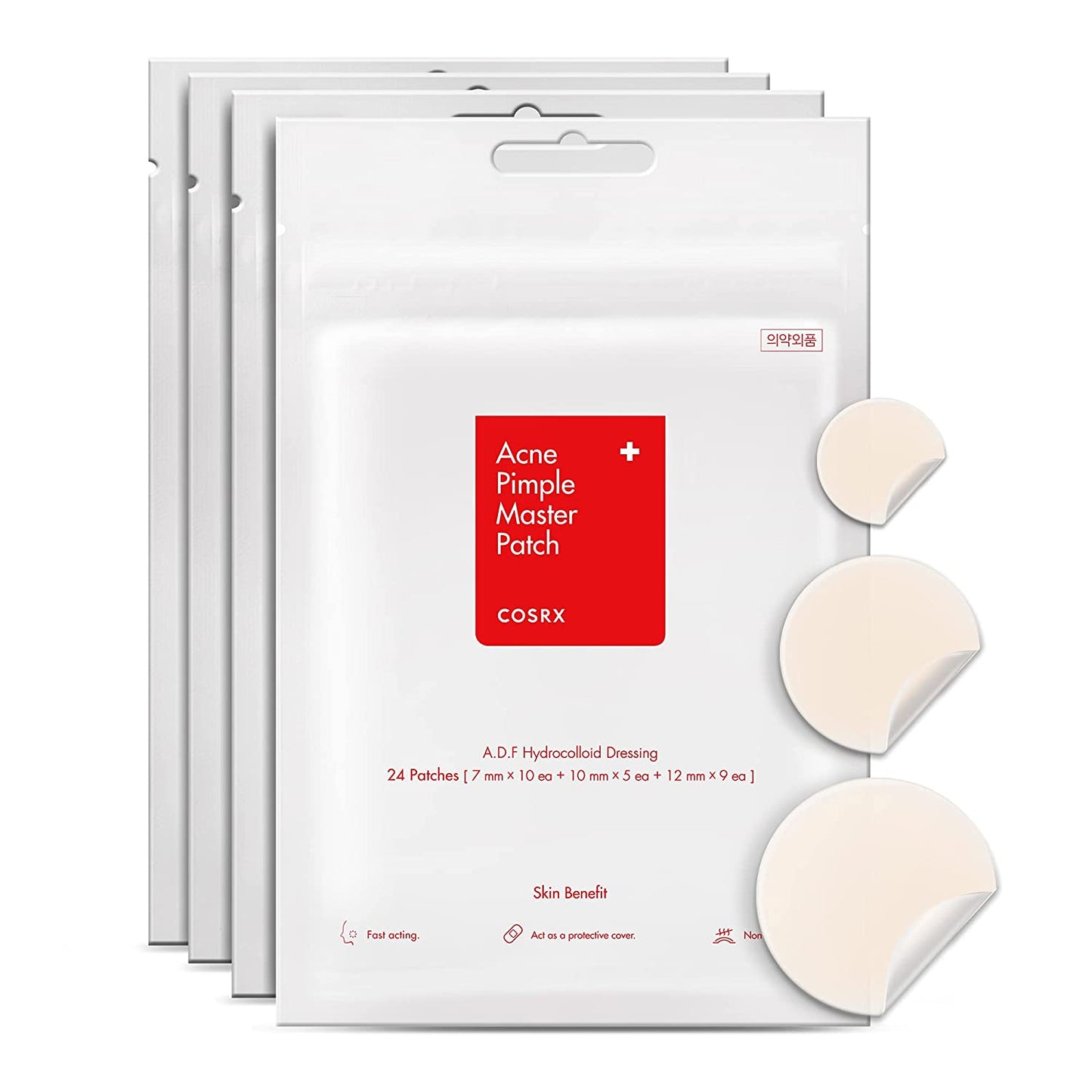 باتشات Cosrx Acne Pimple Master، 24 باتش
