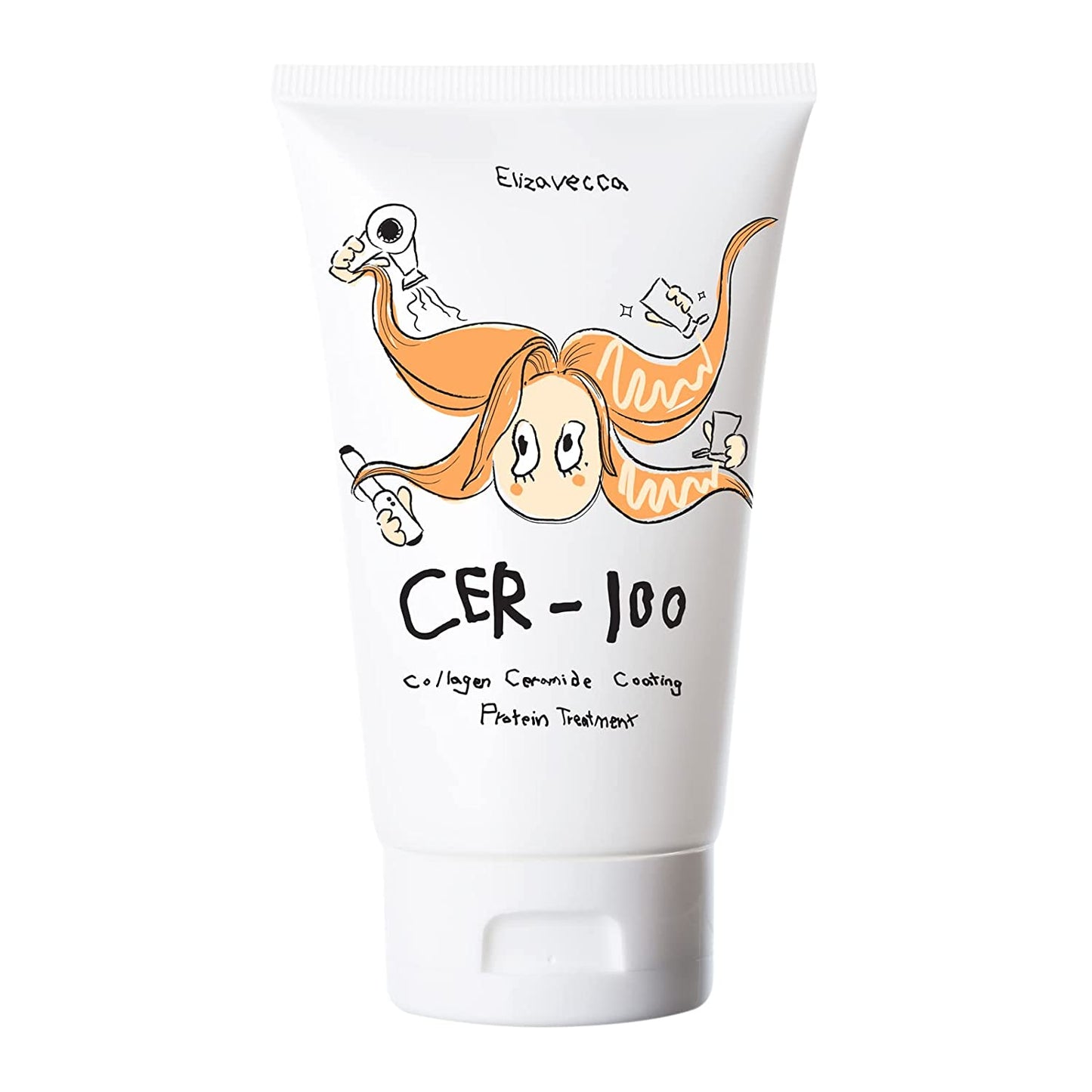 Elizavecca cer-100 collagen coating hair protein treatment, 100ml
