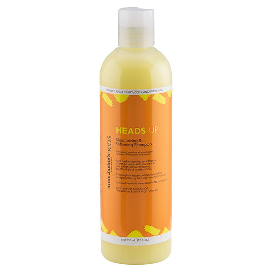 Aunt Jackie's Girls Heads Up Moisturizing & Softening Shampoo، 355 مل
