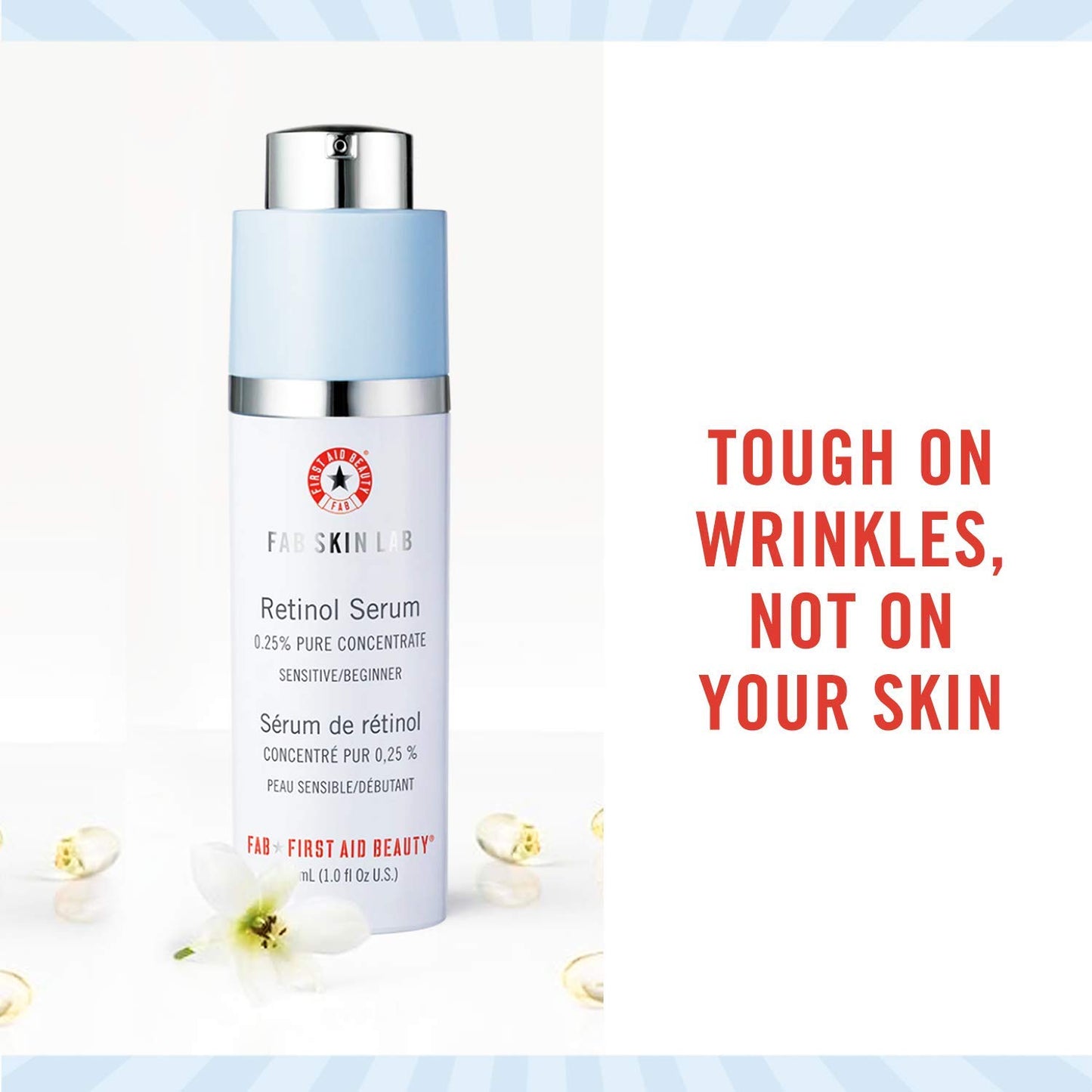 سيروم الريتينول من معهد First Aid Beauty Fab Skin Lab
