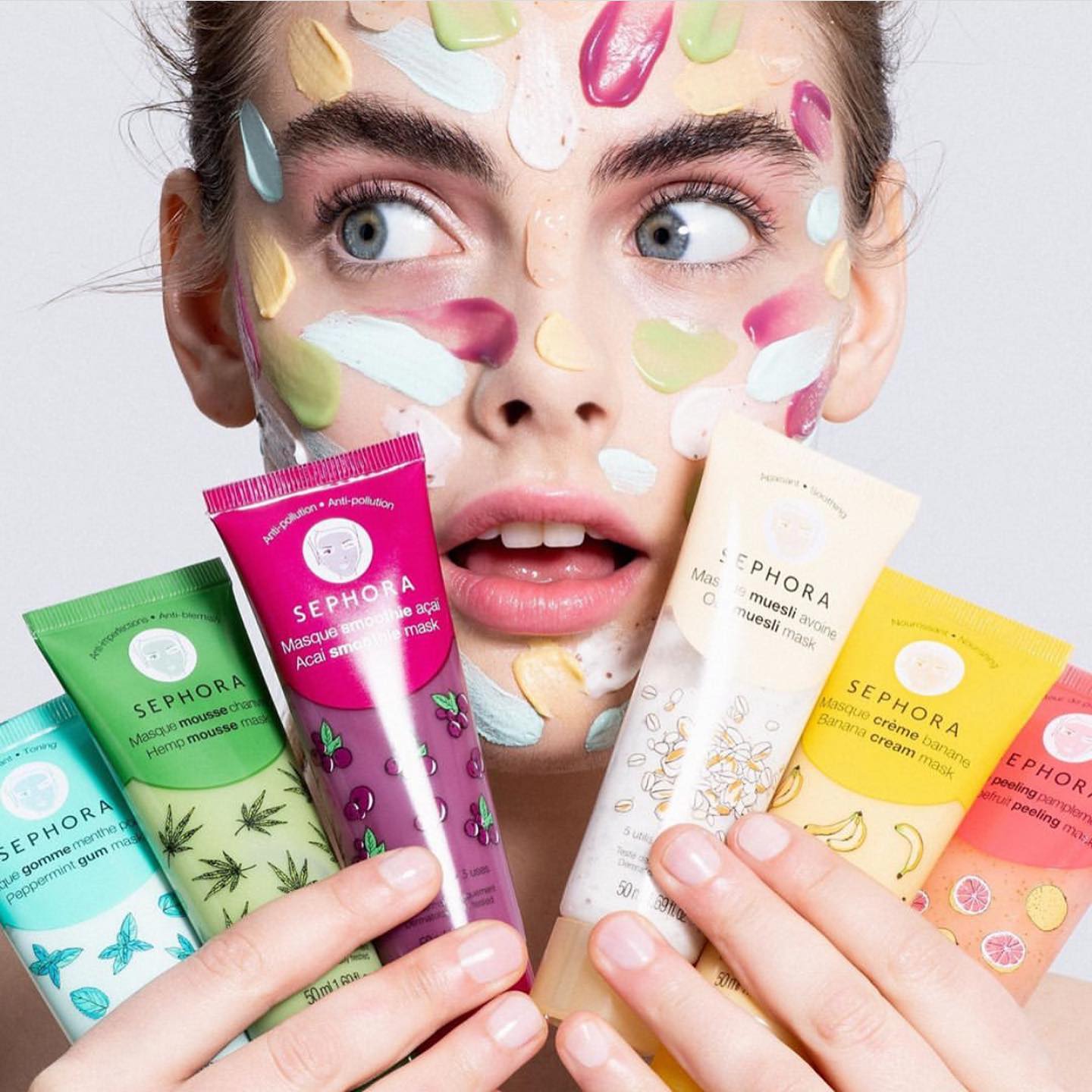 Sephora Peppermint Gum Mask, 50 ml