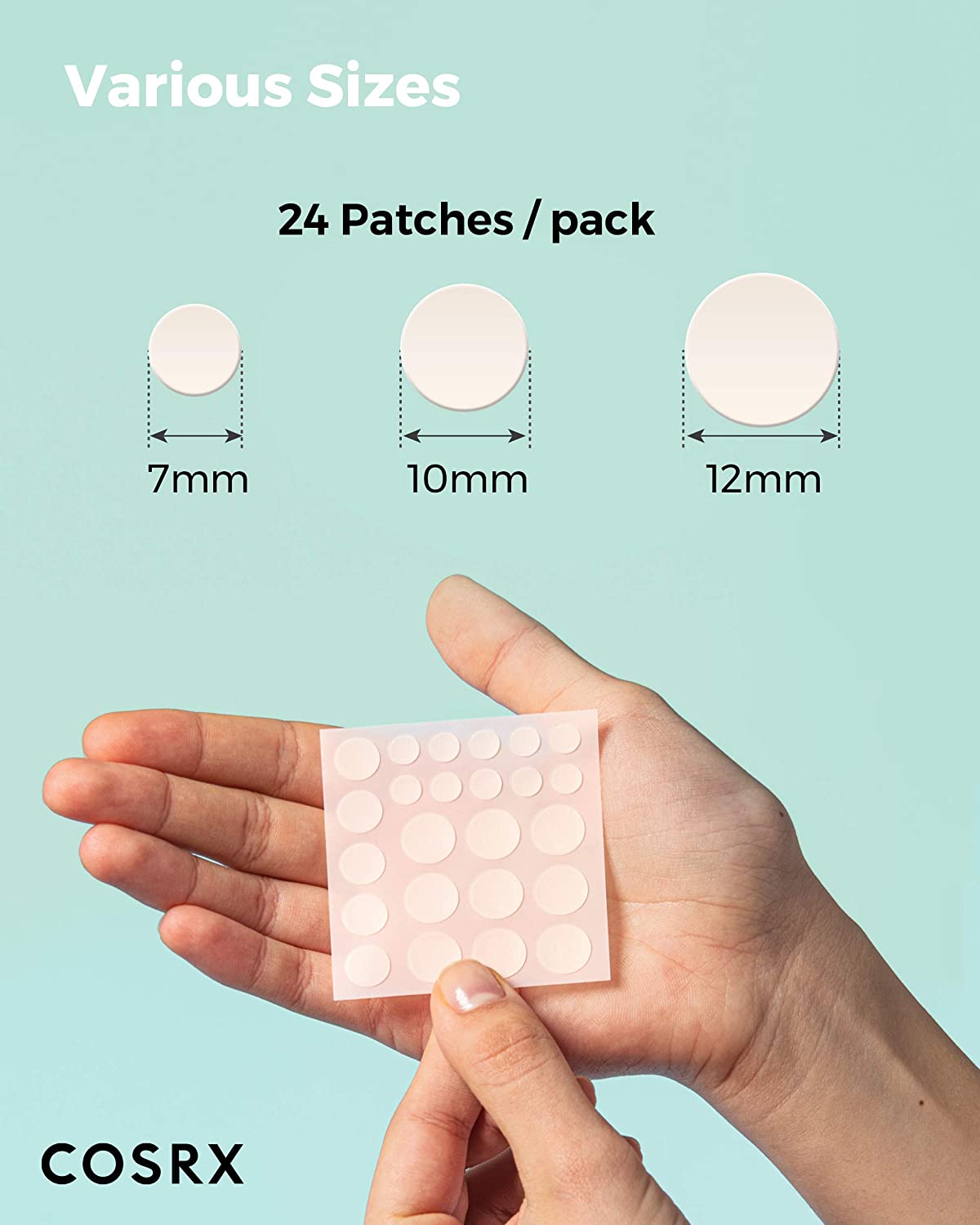 باتشات Cosrx Acne Pimple Master، 24 باتش