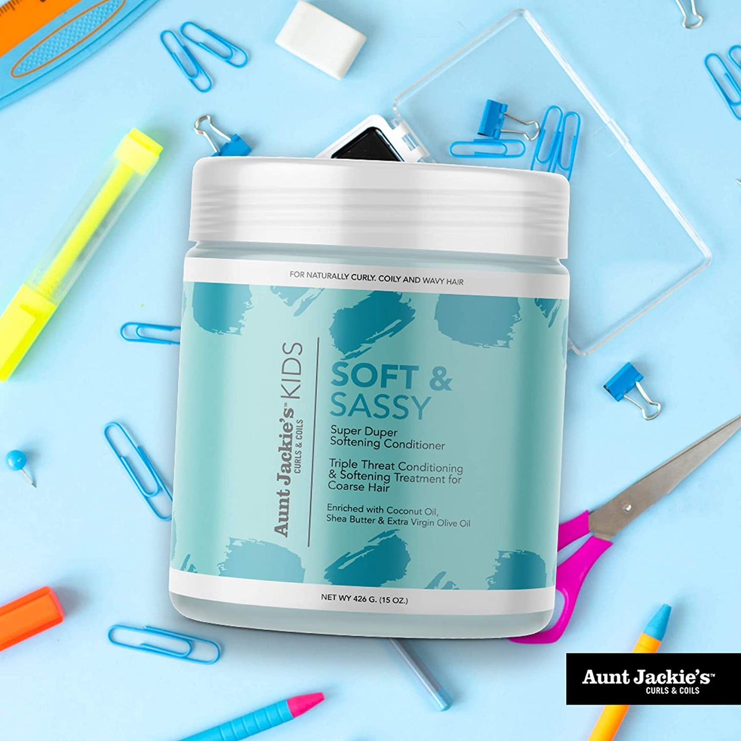 Aunt Jackie’s Soft & Sassy - Super Duper Softening Conditioner، 426 جم