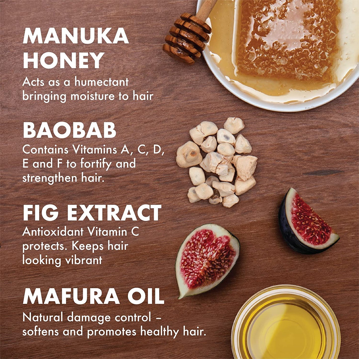 Shea Moisture Manuka Honey and Mafura Oil Intensive Hydration Hair Masque، 340 مل