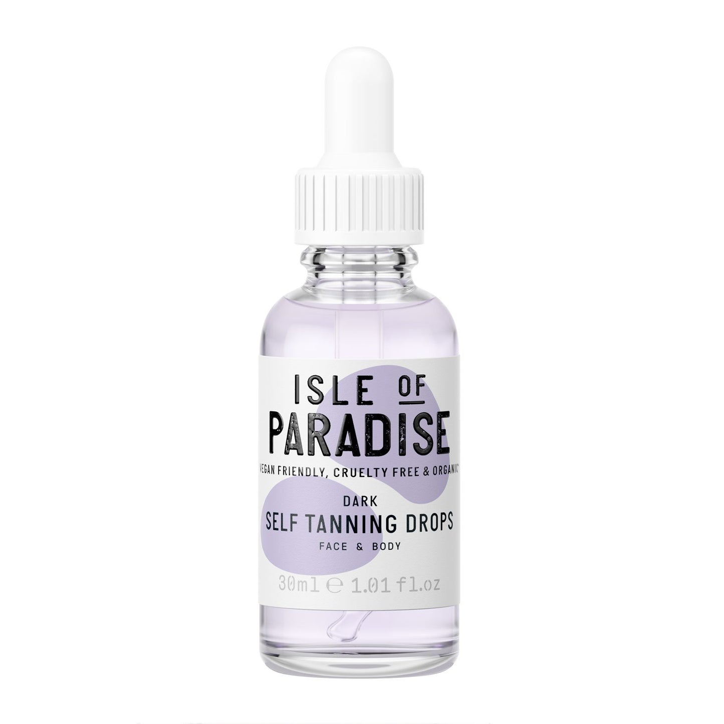 قطرات تسمير البشرة الذاتية Dark من Isle of Paradise، 30 مل