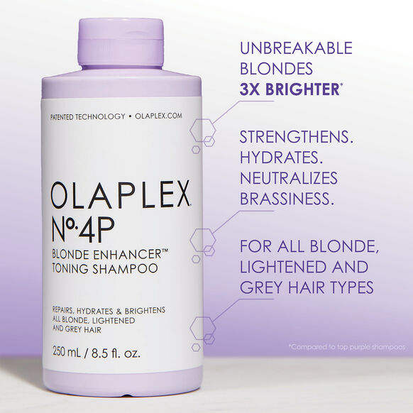 شامبو تونينج أشقر No.4P Blonde Enhancer™ من Olaplex، 250 مل
