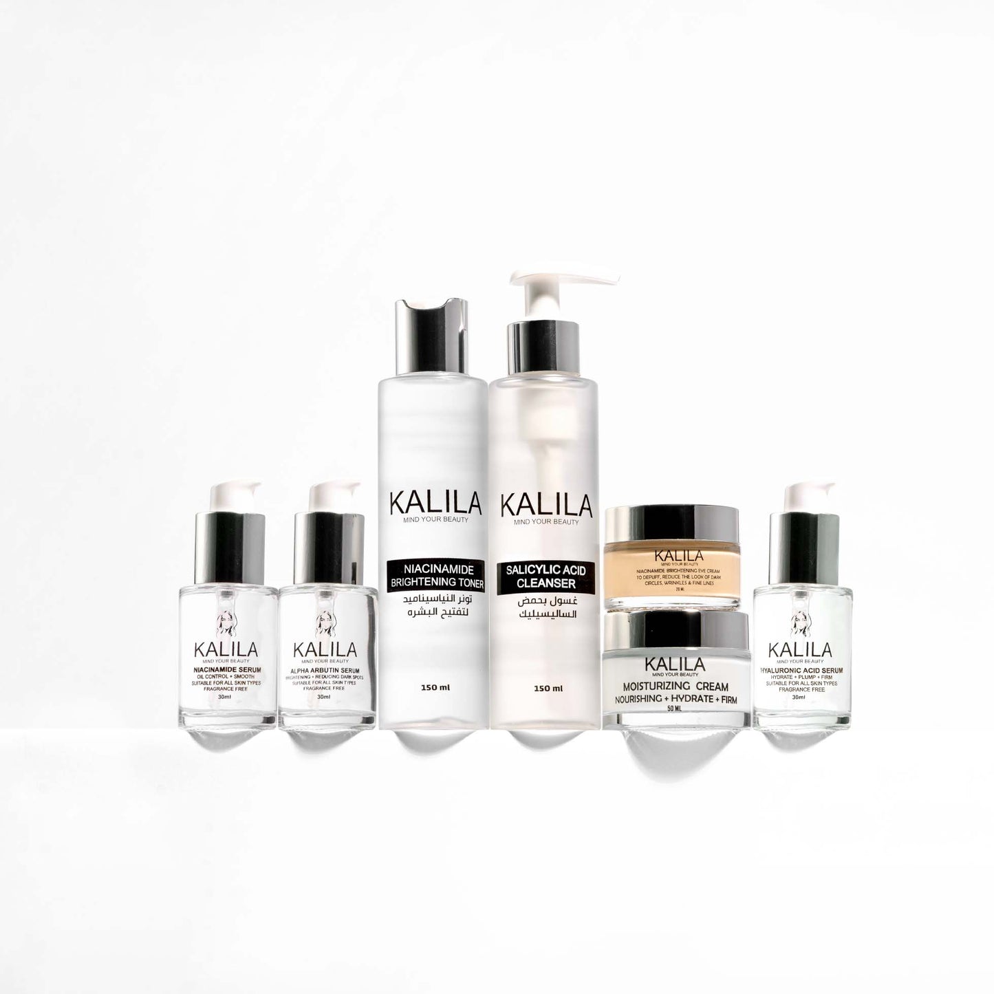 KALILA Skin Care Routine Full Set