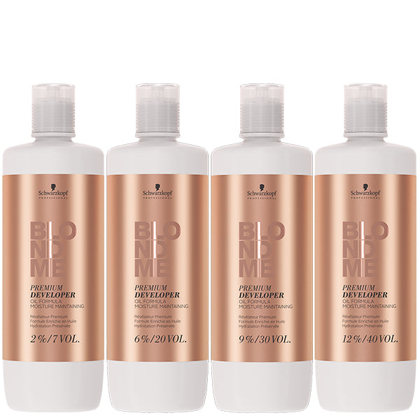 Schwarzkopf Professional Blonde Me Premium Developer Oil Formula، 1000 مل