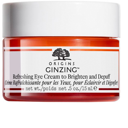 كريم العيون المنعش Ginzing من Origins لتفتيح البشرة وتخفيف الانتفاخ، 15 مل