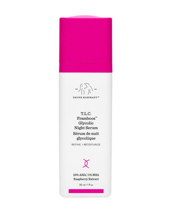 Drunk Elephant T.L.C Framboos Glycolic Night Serum, 30 ml