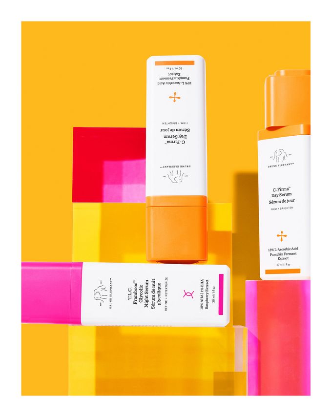 Drunk Elephant T.L.C Framboos Glycolic Night Serum, 30 ml
