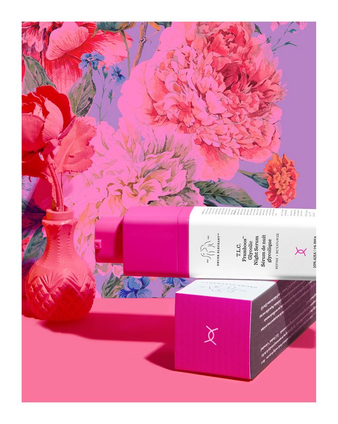 Drunk Elephant T.L.C Framboos Glycolic Night Serum, 30 ml