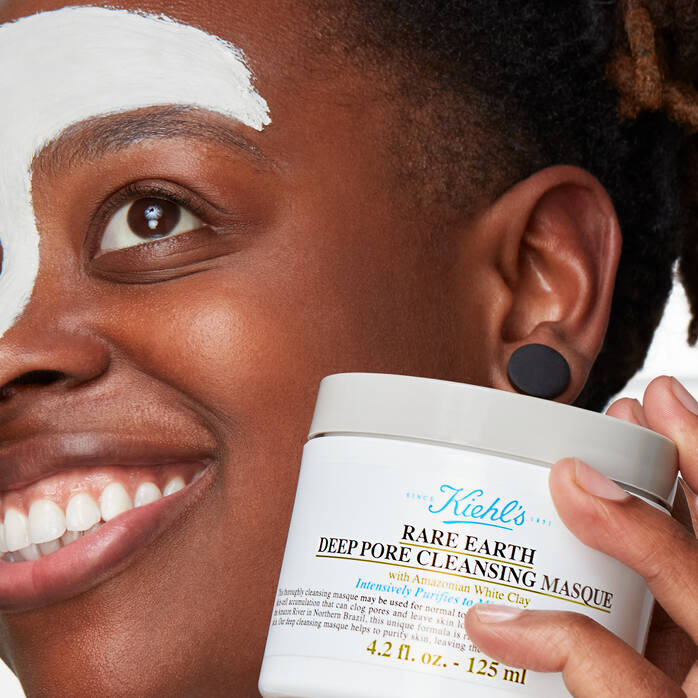 قناع تنظيف الجسم العميق للمسام Kiehl's Rare Earth Deep Pore، 125 مل