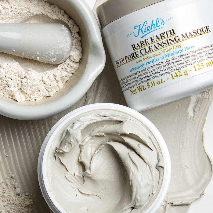 قناع تنظيف الجسم العميق للمسام Kiehl's Rare Earth Deep Pore، 125 مل