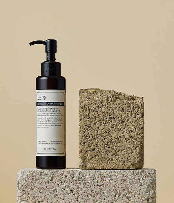 زيت Klairs Gentle Black Deep Cleansing منظف بعمق، 150 مل