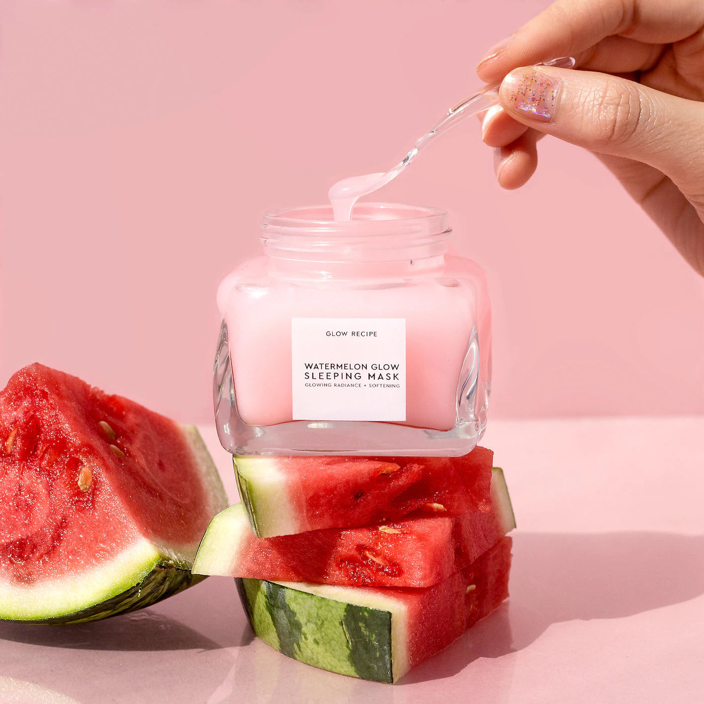 قناع النوم بنكهة البطيخ من Glow Recipe، 30 مل