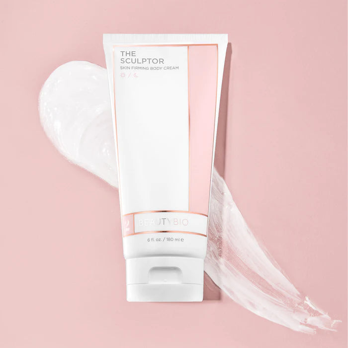 Beautybio The Sculptor مع LipoCare™ كريم للجسم للتنحيف وتنعيم السيلوليت، 180 مل