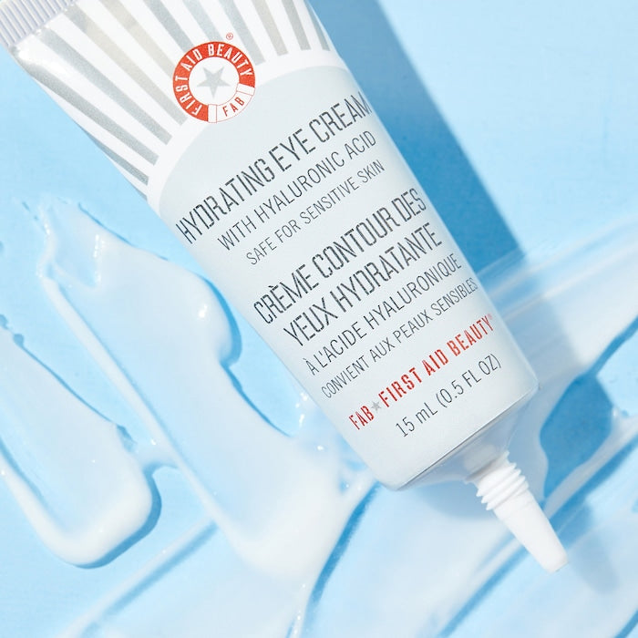 First Aid Beauty كريم العين المرطب مع حمض الهيالورونيك، 15 مل