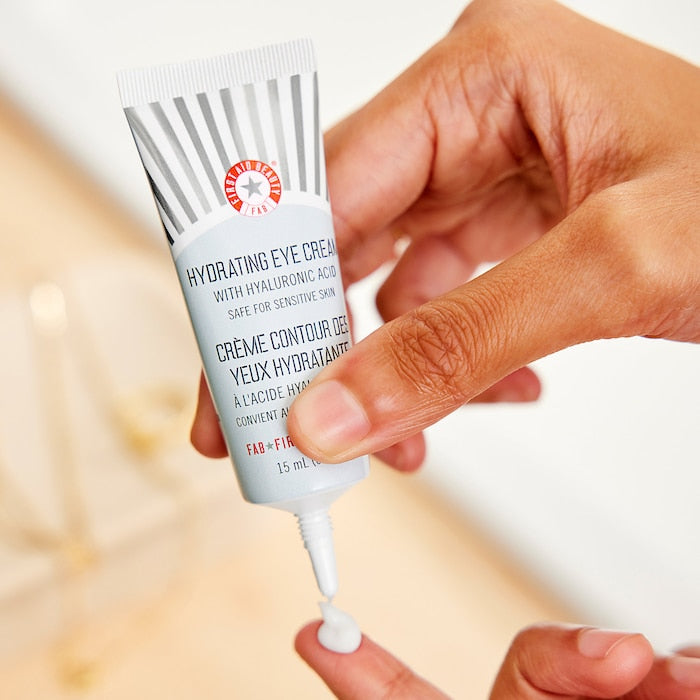First Aid Beauty كريم العين المرطب مع حمض الهيالورونيك، 15 مل