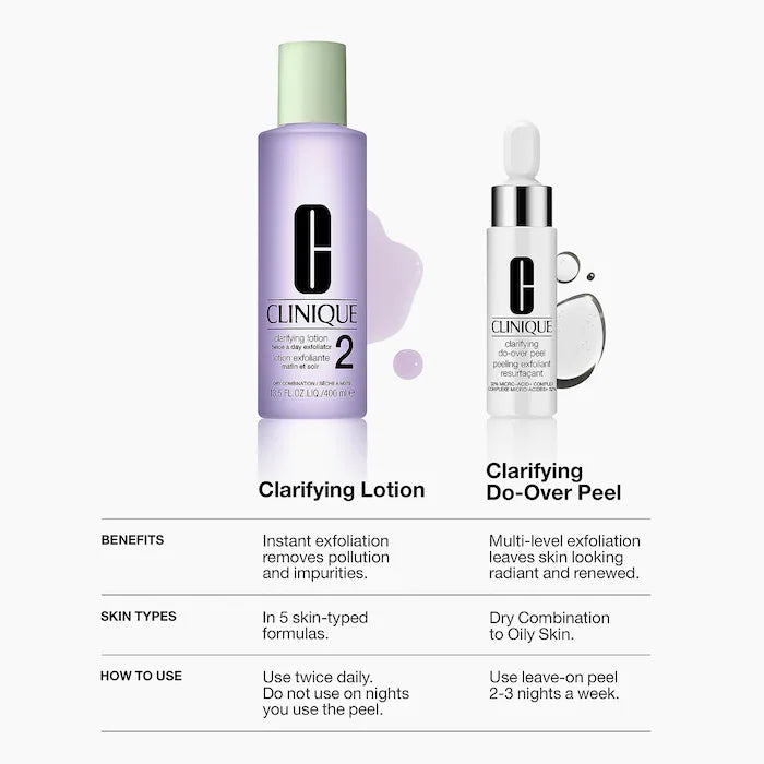 قناع التقشير Clarifying Do-Over من CLINIQUE