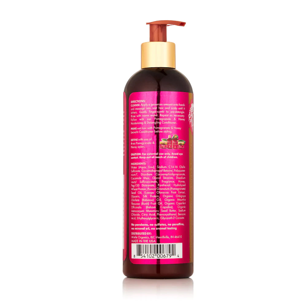 Mielle Pomegranate & Honey Moisturizing and Detangling Shampoo, 355 ml