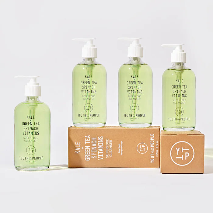 Youth To The People Kale + Green Tea Superfood Face Antioxidant Cleanser، 237 مل