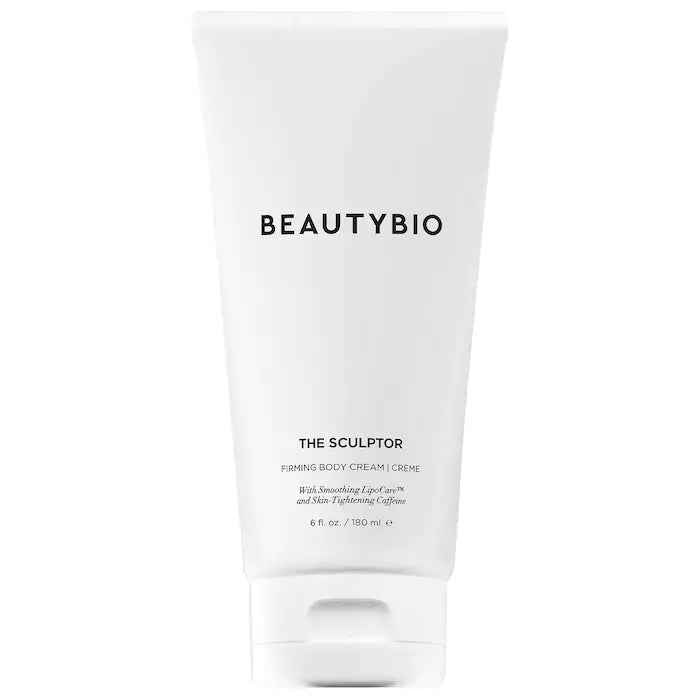 Beautybio The Sculptor مع LipoCare™ كريم للجسم للتنحيف وتنعيم السيلوليت، 180 مل