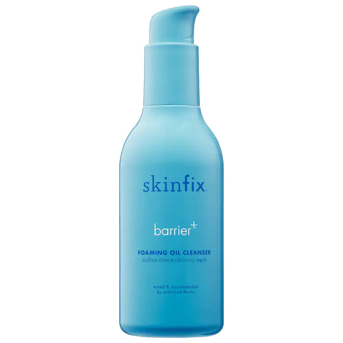 منظف الزيت الرغوي Barrier+ Foaming Oil Hydrating من Skinfix، 177 مل