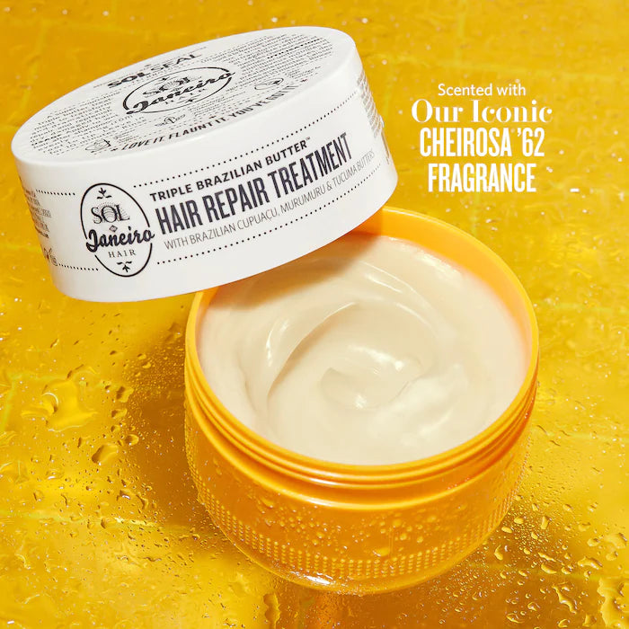 Sol de Janeiro Triple Brazilian Butter Hair Repair Treatment Mask، 238 مل