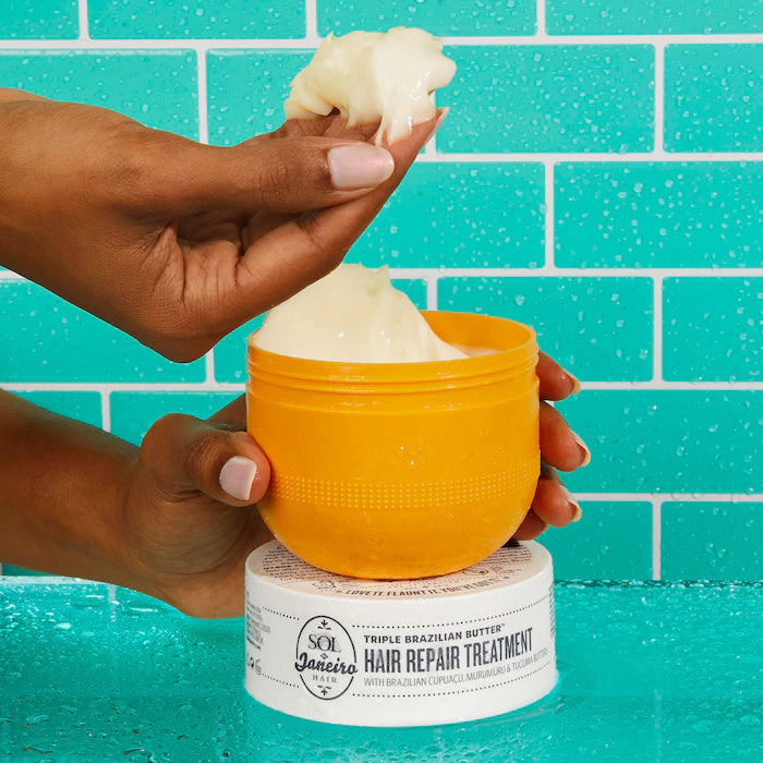 Sol de Janeiro Triple Brazilian Butter Hair Repair Treatment Mask، 238 مل