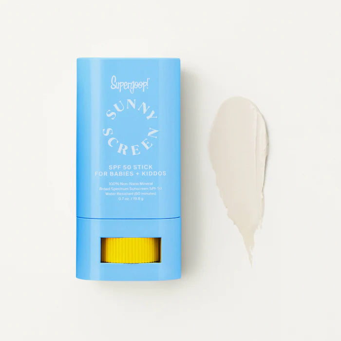 Supergoop! Sunnyscreen™ 100% Mineral Stick واقي شمسي للأطفال SPF 50، 19.8 جم