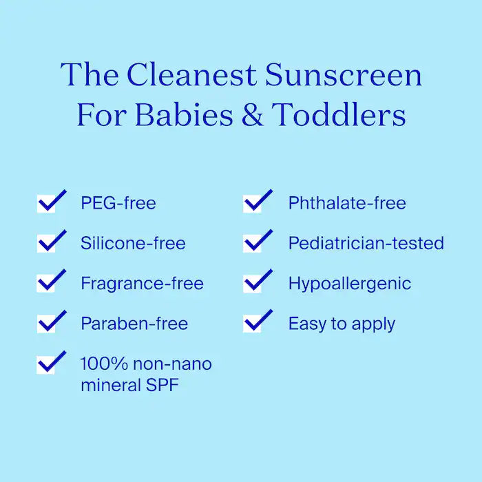 Supergoop! Sunnyscreen™ 100% Mineral Stick واقي شمسي للأطفال SPF 50، 19.8 جم