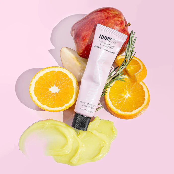 Nudestix Nudeskin 3-Step: Citrus Renew Set للمكياج، 3 قطع