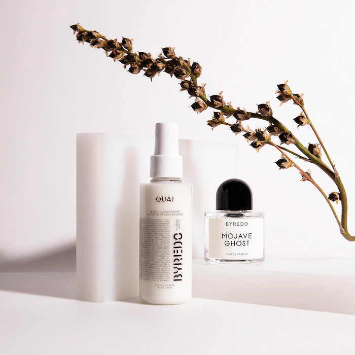 OUAI x BYREDO Mojave Ghost مكيف الشعر بدون شطف، 140 مل
