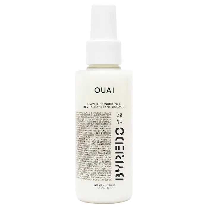 OUAI x BYREDO Mojave Ghost مكيف الشعر بدون شطف، 140 مل