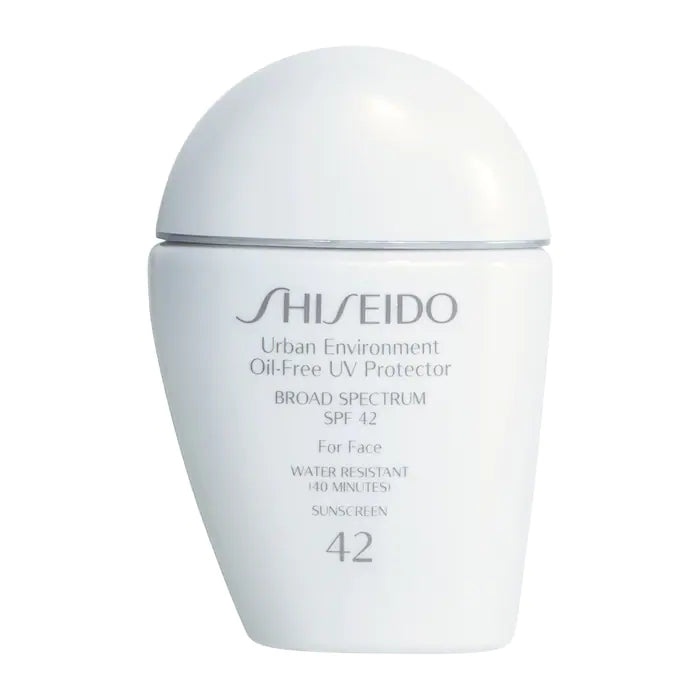 Shiseido Urban Environment Oil-Free UV Protector Broad Spectrum Face Sunscreen SPF 42، 30 مل