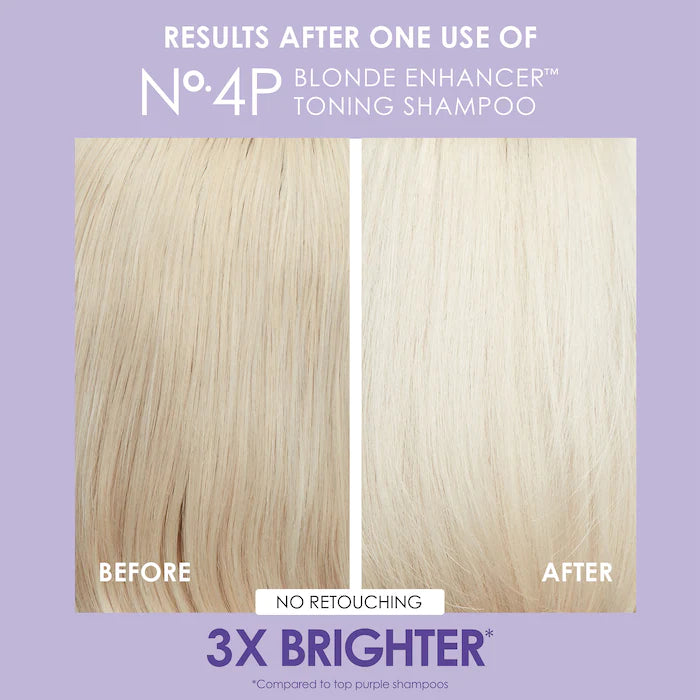 شامبو تونينج أشقر No.4P Blonde Enhancer™ من Olaplex، 250 مل