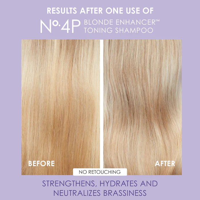 شامبو تونينج أشقر No.4P Blonde Enhancer™ من Olaplex، 250 مل