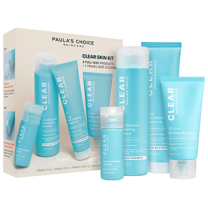 مجموعة علاج حب الشباب Clear Skin من Paula's Choice