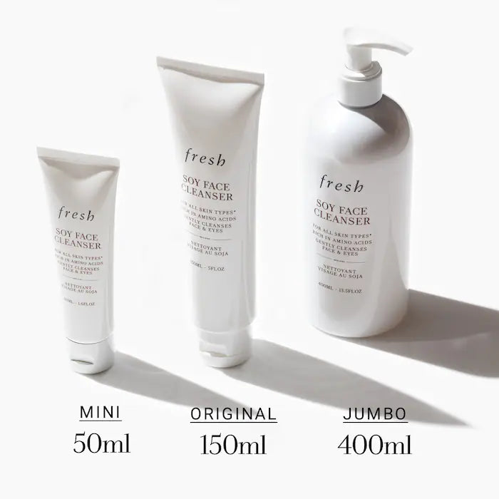 Fresh Soy Hydrating Gentle Face Cleanser, 150ml, 50ml