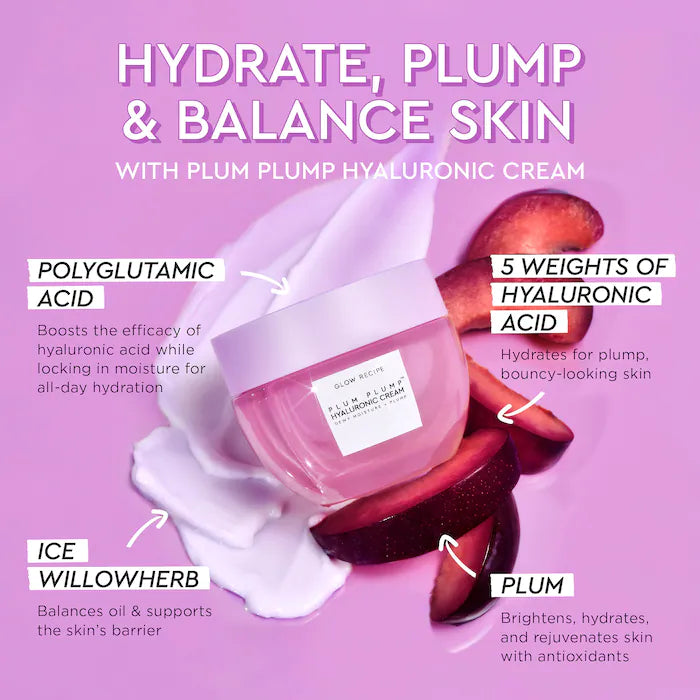 Glow Recipe Plum Plump مرطب حمض الهيالورونيك، 50 مل